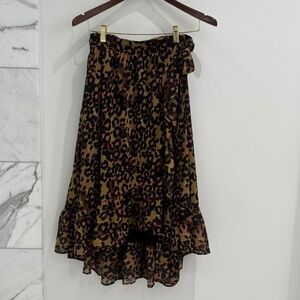 Scotch & Soda Fading Roads Midi Wrap Skirt